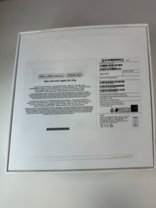 01-200600529: Apple mac mini a2686 mmfj3 m2/8core/ram 8gb/ssd256gb