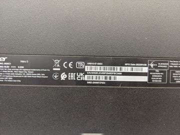 01-200777386: Acer 15/core i5-11400h ddr4/16gb ddr4/hdd *відсутній/ssd 512 gb/geforce rtx3050 4gb