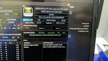 Б/в Ноутбук Acer 17/core i7-11600h ddr4/16gb ddr4/hdd 1000 gb/ssd 512 gb/geforce rtx3050 4gb 01-200816900