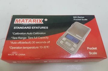 Б/в Ваги кишенькові Matarix 0 200г mh 16-000187449