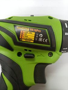Б/у Шуруповерт Procraft pa-18 pro 01-200835480