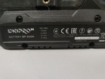 Б/у Шуруповерт Dnipro-M cd-201hbc compact 1акб 4ah зп 01-200833047