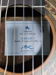 Б/в Класична гітара Manuel Rodriguez principi ca-cm 4/4 01-200843555