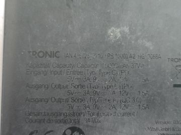 Б/в Повербанк Tronic tpb 10000 a2 10000mah 01-200858245