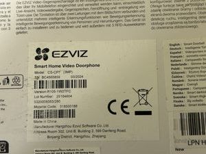 Б/в Комплект відеодомофона Ezviz cp7 01-200856531