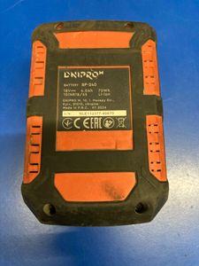 Б/в Кутова шліфмашина Dnipro-M dga-200bc ultra 1акб 4ah зп 01-200824878