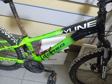 Б/в Велосипед Corso skyline 24" / рама 11" зелений 01-200865890