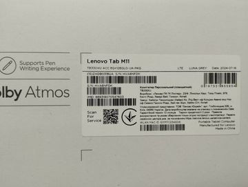 Б/в Планшет Lenovo tab m11 tb330xu 8/128gb lte + pen 01-200897235