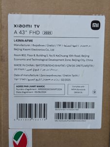 Б/в Телевізор Xiaomi tv a 43 2025 01-200901503