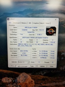 Б/в Ноутбук Lenovo 15/ryzen 5 5600h ddr4/16gb ddr4/hdd *відсутній/ssd 256 gb/geforce rtx3050 4gb 01-200910315