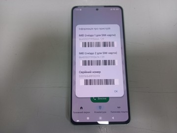 Б/в Мобільний телефон Xiaomi redmi note 13 5g 6/128gb 01-200945871