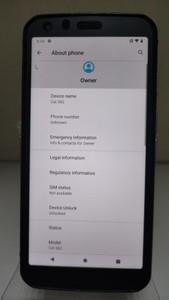 Б/в Мобільний телефон Cat s62 4/128gb 01-200947247
