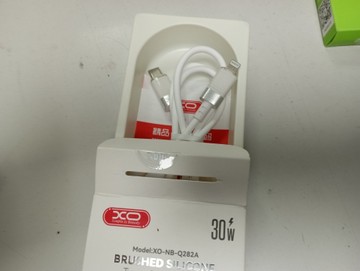 Б/в Зарядний кабель Xo nb q282a lighting 01-200999528