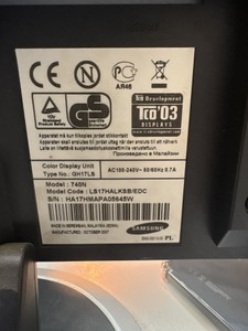 Б/в Монітор Samsung 740n 01-201011179
