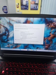 Б/в Ноутбук Msi 15/core i7-11800h ddr4/16gb ddr4/hdd *відсутній/ssd 256 gb/geforce gtx1650 max-q 4gb 01-201064613