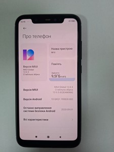 Б/у Мобільний телефон Xiaomi mi 8 6/64gb 01-201123380