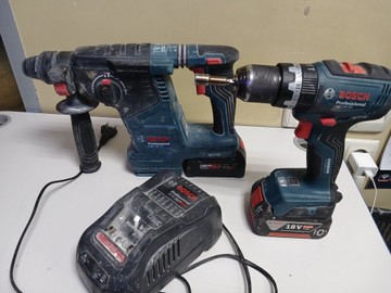 Bosch gsb 18v-65/ gbh 187-li/ 2акб 5ah зп