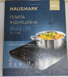 Б/в Індукційна плита Hausmark ici-ylk80 01-201147762