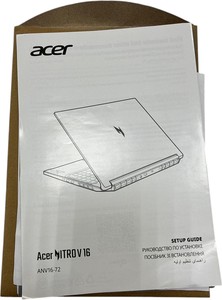 Б/в Ноутбук Acer 16/core 7 240h ddr4/16gb ddr4/hdd *відсутній/ssd 512 gb/rtx 5060 8gb 01-201121265