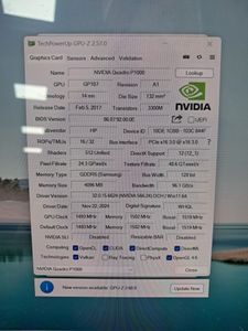 01-200621111: Hp 16/core i7 8750h ddr4/16gb ddr4/hdd *відсутній/ssd 500 gb/quadro p1000 4gb