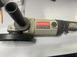 Б/в Кутова шліфмашина Интерскол ушм-180/1800 01-200814476