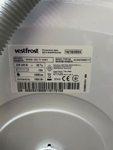 Б/в Пральна машина Vestfrost mwm 105 t1 amy 01-200815482