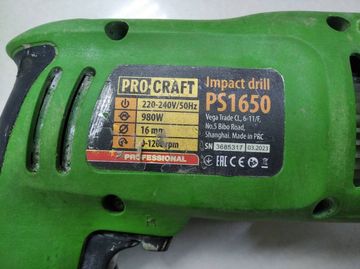 Б/в Дриль ударний Procraft ps-1650 01-200834546