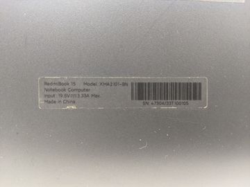 Б/в Ноутбук Xiaomi 15/core i7-11390h ddr4/8gb ddr4/hdd *відсутній/ssd 512 gb/*інтегрована 01-200831362