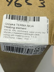 Б/в Тен для рушникосушарки Terma moa-pb 600w 01-200830581