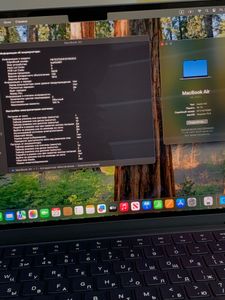 Б/у Ноутбук Apple macbook air 13.6/ m2 / ram 16gb/ ssd 256gb/ gpu 8 core 01-200845702