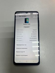 Б/в Мобільний телефон Samsung galaxy a06 4/128gb 01-200858759