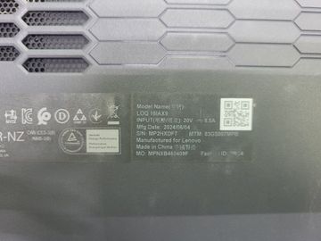 Б/в Ноутбук 15,6" Lenovo core i5-12450hx/ram16gb/ssd1000+512gb/rtx4050 01-200873106