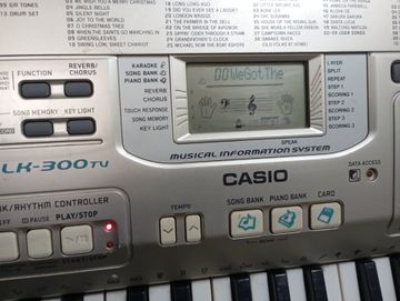 Б/в Синтезатор Casio lk-300tv 01-200875054