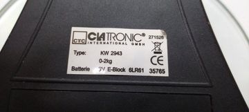Б/в Ваги кухонні Clatronic kw 2943 01-200876668