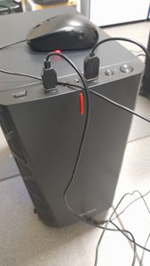 Б/в Системний блок Пк intel core i3-9100f/ram 14 gb/hdd 1000 gb/ssd 256 gb/nvidia gtx 1660 (geforce) 6gb gddr5 192bit 01-200896579