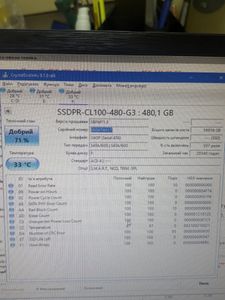Б/в Ssd накопичувач Goodram cl100 gen.3 480 gb 01-200910368