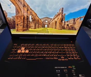 Б/в Ноутбук Asus 17/ryzen 5 7535hs ddr5/16gb ddr5/hdd *відсутній/ssd 512 gb/geforce rtx2050 4gb 01-200899908