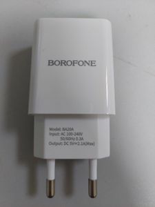 Б/в Мережевий зарядний пристрій Borofone ba20a 16-000275723
