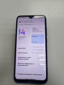 Б/в Мобільний телефон Xiaomi redmi note 8 4/64gb 01-200933619