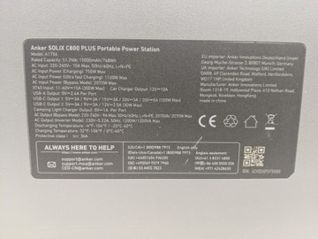 Б/в Зарядна станція Anker solix c800 plus 01-200906690