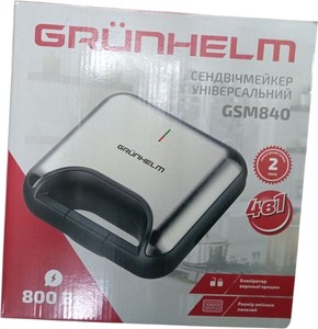 Б/в Вафельниця Grunhelm gsm840 01-200902191