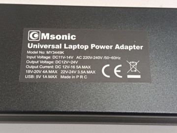 Б/в Зарядний пристрій Msonic my3449k 01-201003326