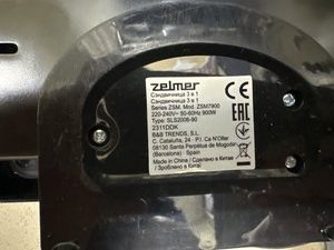 Б/у Вафельница Zelmer zsm7900 3 в 1 01-201016975