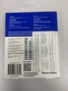 Б/в Ssd накопичувач Wd blue sa510 250 gb 01-201037789