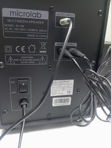 Б/у Мультимедийная акустика Microlab m-106 01-201054435