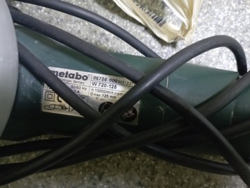 Б/в Кутова шліфмашина Metabo w 720-125 01-201105830
