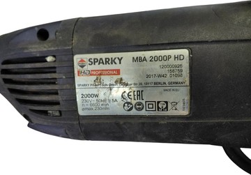 Б/в Кутова шліфмашина Sparky mba 2000p hd 01-201126892