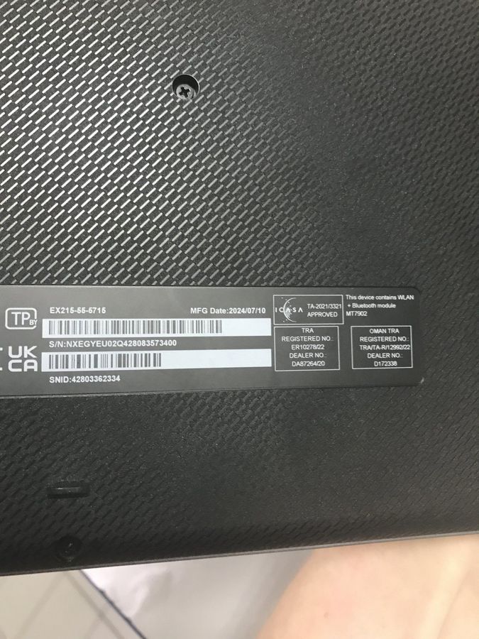 15/core i5-1235u ddr5/16gb ddr5/hdd *відсутній/ssd 512 gb/*інтегрована