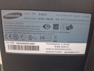 01-200767146: Samsung e1920n