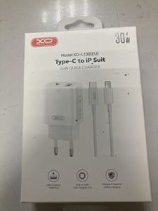 Б/в Мережевий зарядний пристрій Xo l130 + lightning 01-200781474